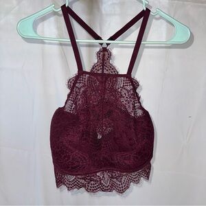 VS Pink lace bralette size L (DD)
